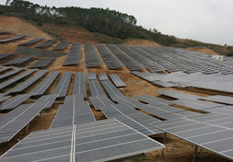 plantas solares a gran escala sistemas de montaje solar en tierra